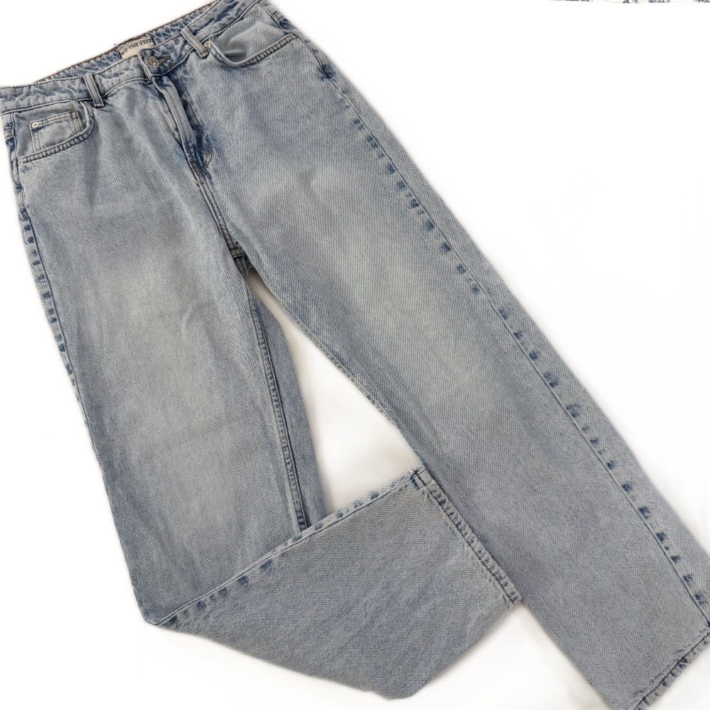 Free People We The Free Jeans Womens 29 The Pacifica High Rise Slim Straight - Picture 2 of 10